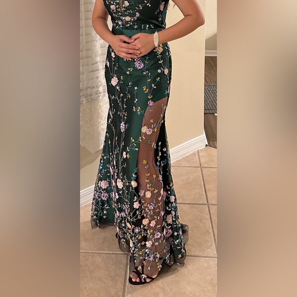 Evening gown- custom made - Picture 3 of 11